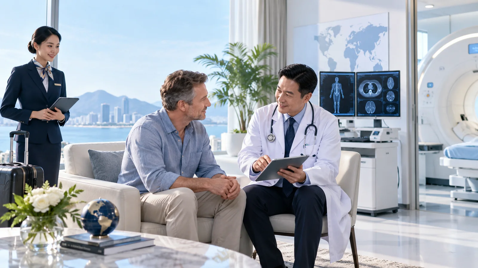 Tư vấn y tế cho khách quốc tế